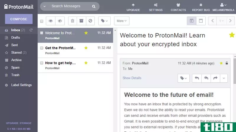 protonmail是发送和接收加密电子邮件的最简单方法