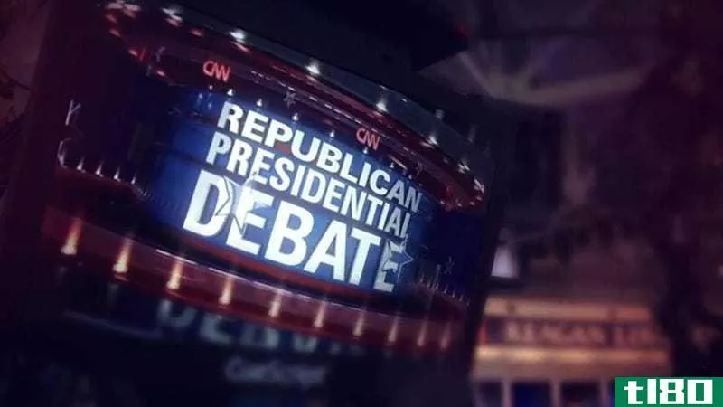 如何播放今晚cnn的共和党辩论，不需要有线电视