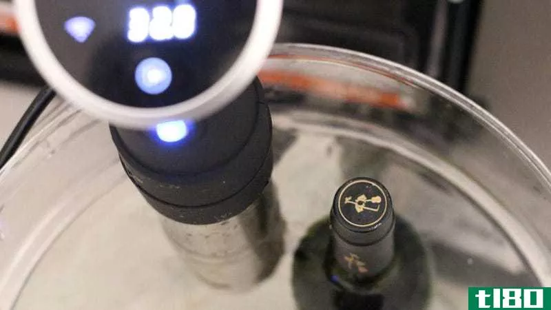 您的浸没循环器也是一个优秀的葡萄酒冷却器