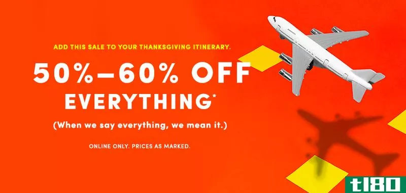 J.Crew Factory: 50-60% off everything