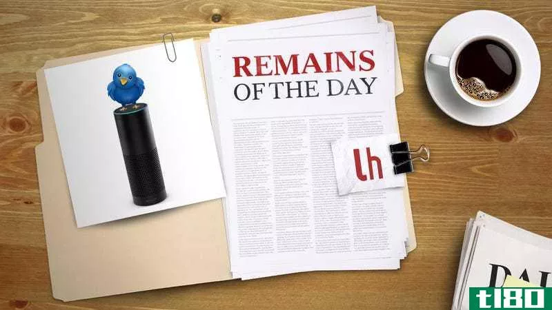 Illustration for article titled Remains of the Day: Twitter Launches an Amazon Alexa App