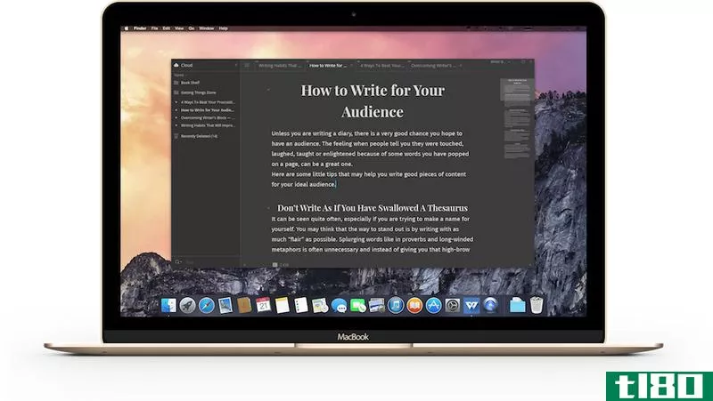Illustration for article titled Write!, the Elegant Distraction-Free Writing App, Comes to the Mac