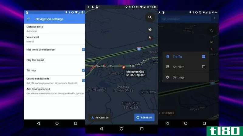 解锁谷歌地图新的隐藏驾驶模式在最新的更新