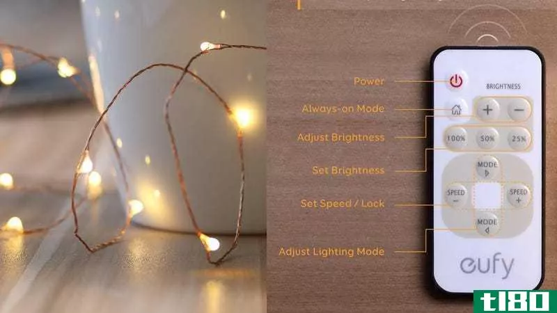Eufy String Lights with Remote Control, $11 with code LFVWU4E4