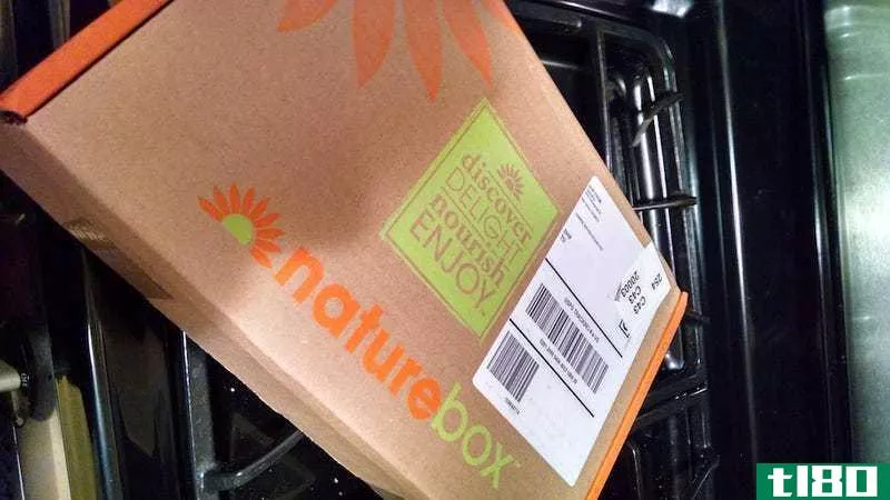 Both companies ship their snacks in flat-pack boxes like these—Graze’s are designed to hold their snacks, Naturebox is more of..well, a box.