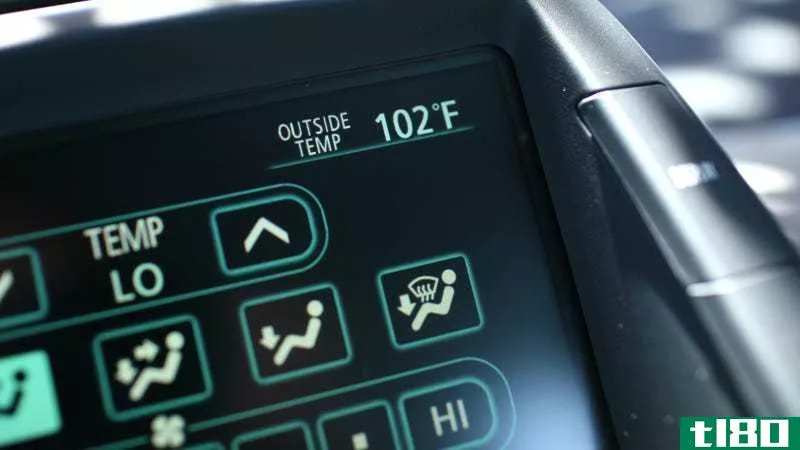 为什么你的汽车温度计不善于显示温度