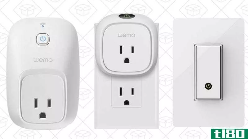 Belkin WeMo Switch, $21 | WeMo Insight Switch, $32 | WeMo Light Switch, $29