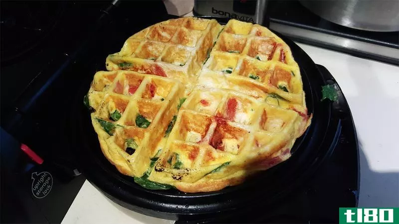 Illustration for article titled Make Fluffy, Quick Frittatas in a Waffle Iron