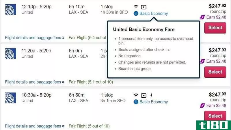 Illustration for article titled How to Avoid Getting Stuck With United&#39;s &quot;Basic Economy&quot; Tickets