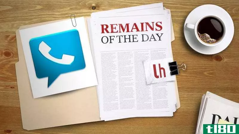 Illustration for article titled Remains of the Day: Google Voice Will Soon Get an Update