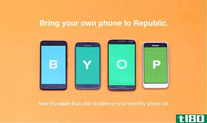 共和国无线现在允许你带自己的手机
