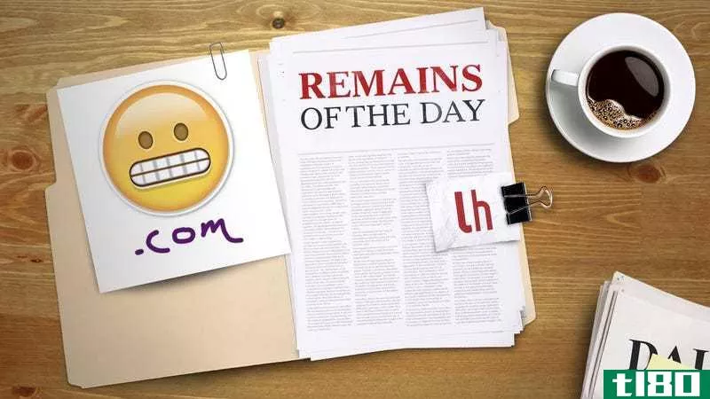 Illustration for article titled Remains of the Day: GoDaddy Creates an Easy Way to Register Emoji Domain Names