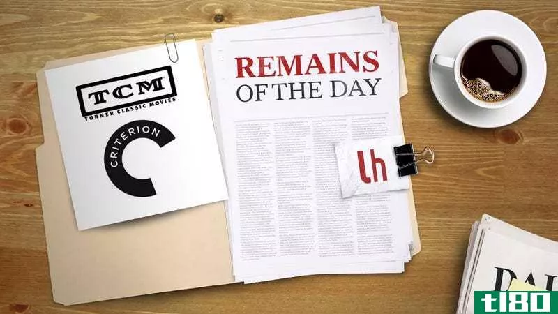 Illustration for article titled Remains of the Day: TCM and Criterion to Launch Classic Movie Streaming Service