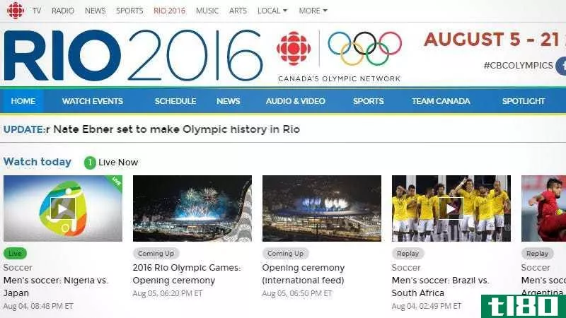 Illustration for article titled How to Stream the 2016 Olympics Online, No Cable Required