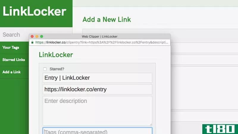 linklocker是一个私人的、锁定的书签服务，不允许共享