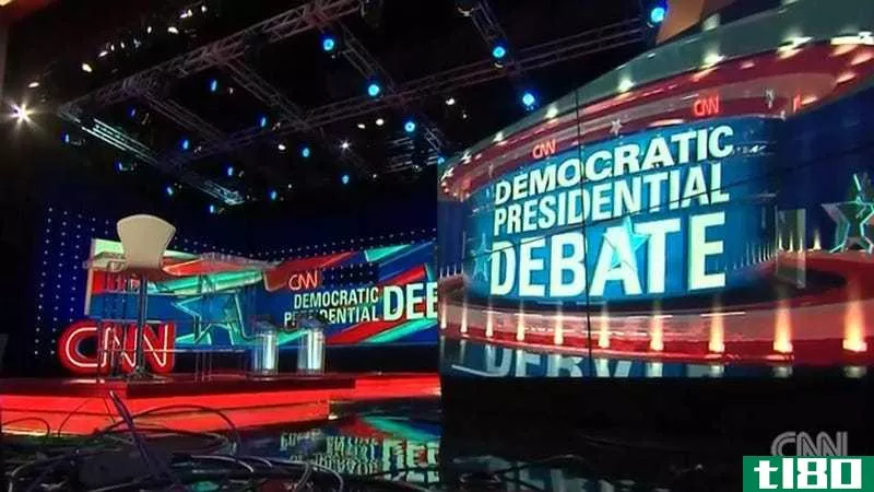 如何播放今晚的cnn民主党辩论，不需要有线电视