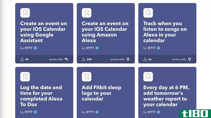 ifttt增加了对iphone日历和app store的支持