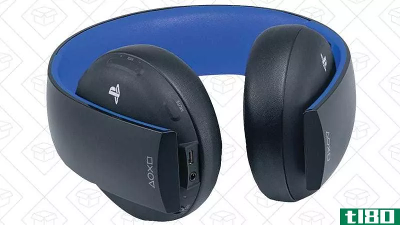 PlayStation Gold Wireless Headset, $60