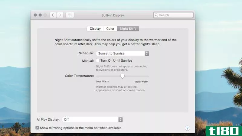 夜班，苹果的自动屏幕调光软件，现在可用于您的mac