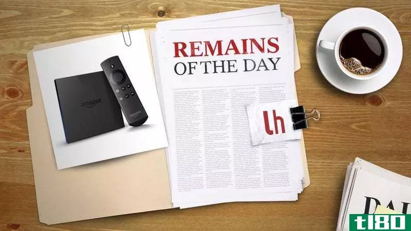 Illustration for article titled Remains of the Day: Amazon Adds More Alexa Voice Features to Fire TV