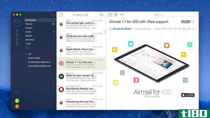 airmail for mac增加了新的打盹动作、统一VIP等功能