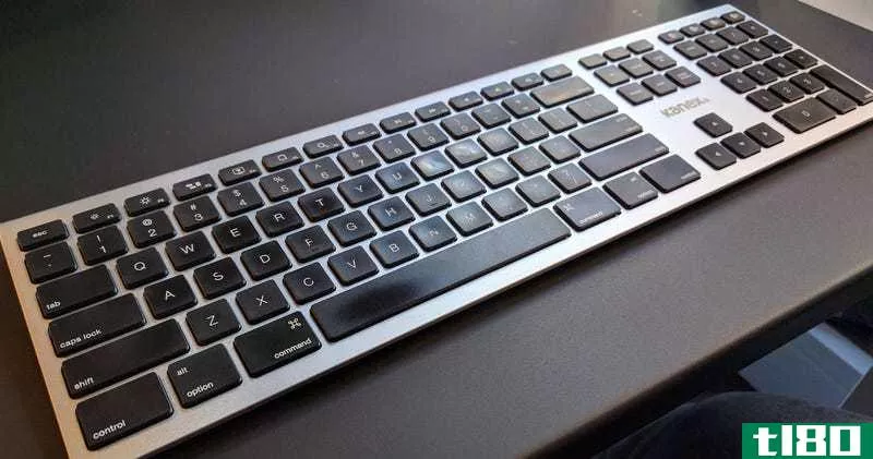 kanex multisync键盘看起来很棒，可以通过蓝牙轻松连接到多个设备