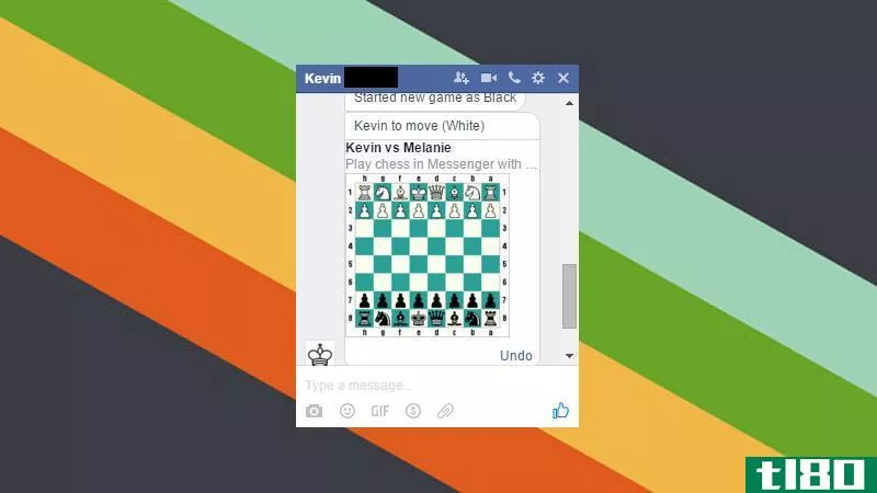 Illustration for article titled Unlock Facebook Messenger&#39;s Hidden Chess Game