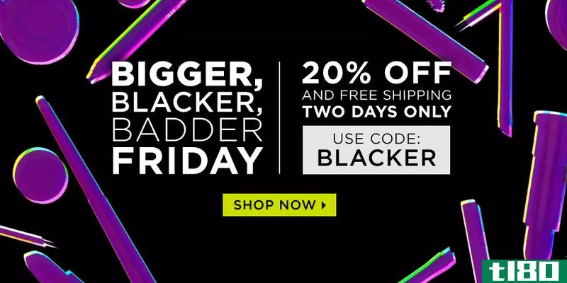Urban Decay: 20% off and free shipping with code BLACKER