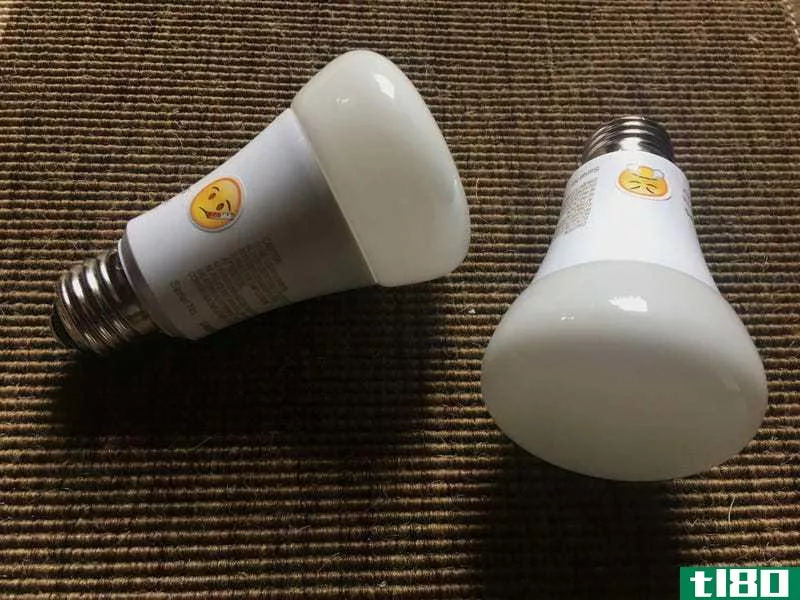 Illustration for article titled Manage Your Smart Lightbulbs with Emoji Stickers