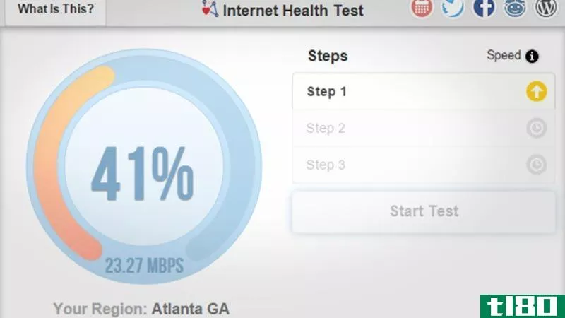 internet健康测试检查您的isp是否减慢了连接速度