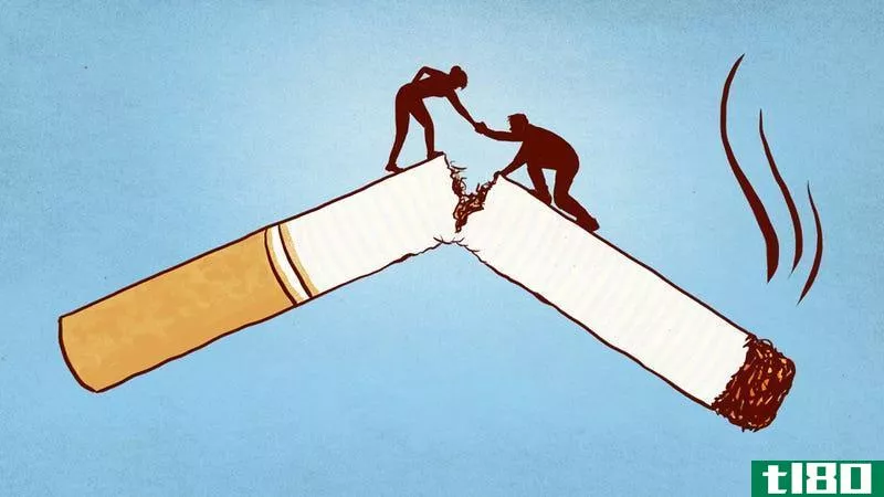当某人决定戒烟时，如何支持他们