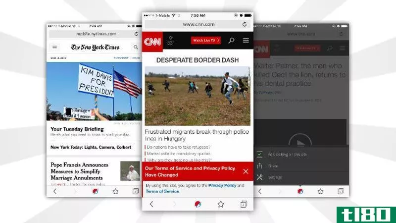 Illustration for article titled Adblock Browser Arrives on iOS to Block Ads on the Go