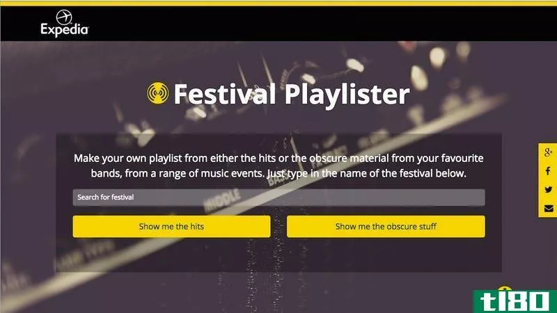 Illustration for article titled Festival Playlister Builds Spotify Playlists Based on Big Music Events