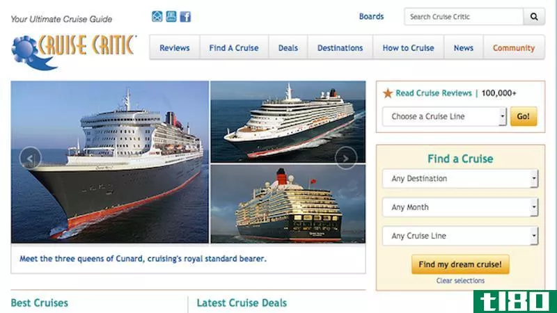 Illustration for article titled Cruise Critic Offers Reviews, Deals, and More on Cruises