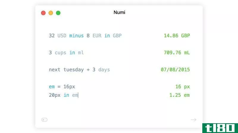 Illustration for article titled Numi Is a Simple, Plain Language Calculator for Mac