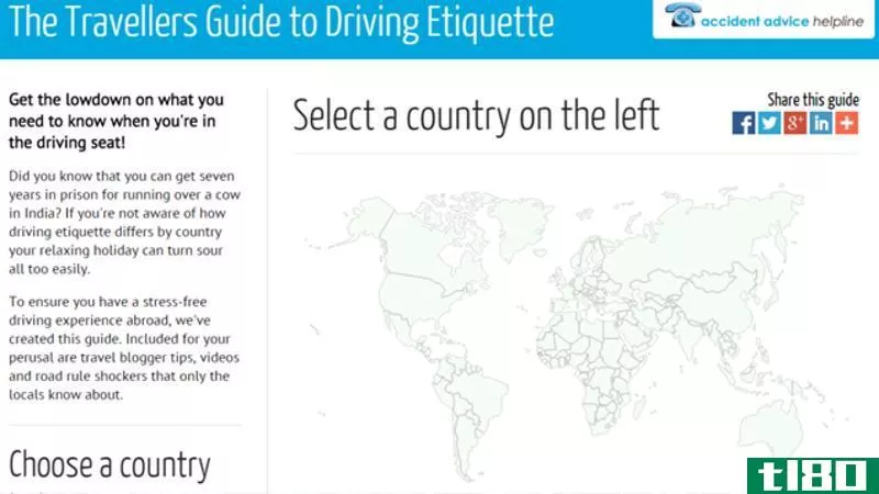 《旅行者驾驶礼仪指南》告诉你旅行时如何驾驶