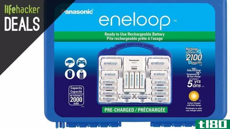 Illustration for article titled Eneloops for All, Buy One Anker, Get One For $1, and More Deals
