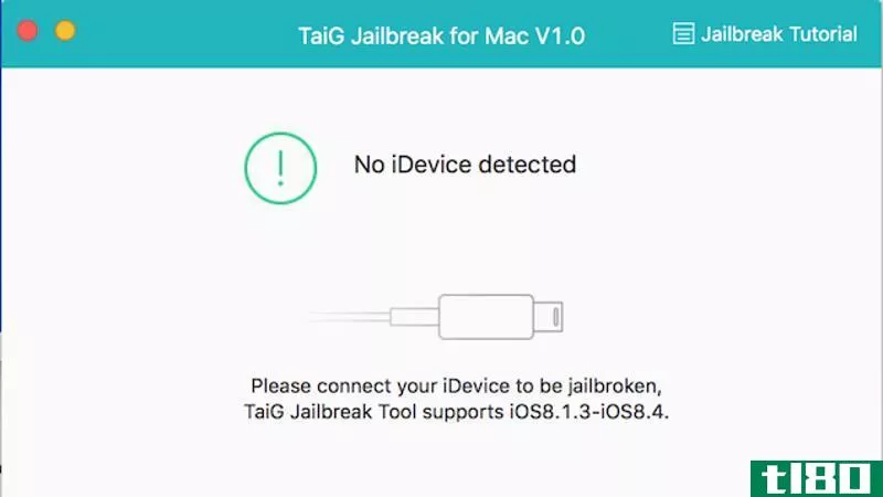 taig发布mac版ios 8.4越狱工具