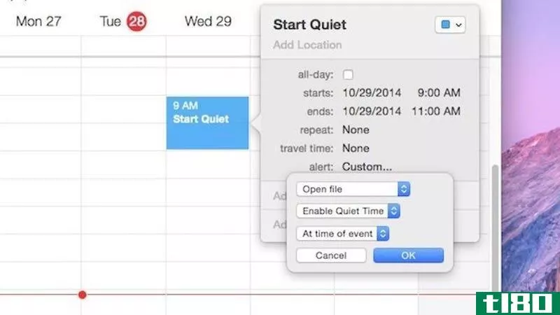Illustration for article titled Schedule Quiet Times on Your Mac with These Automator Apps