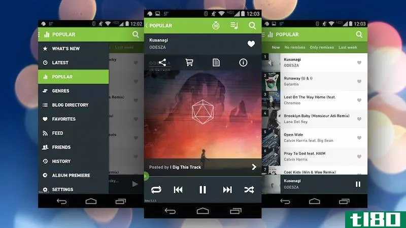 适用于android的hype machine在移动中提供新的、无广告的流媒体音乐