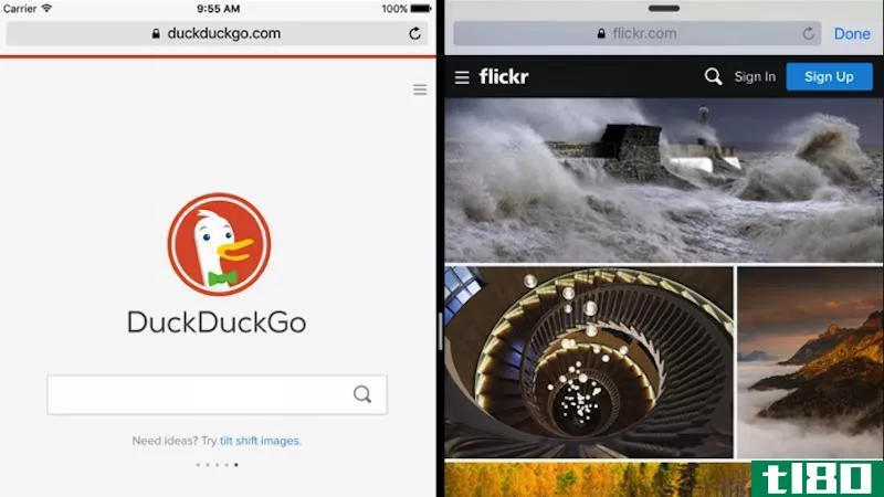 Illustration for article titled Sidefari Puts Two Safari Windows Side-by-Side in Split View on the iPad