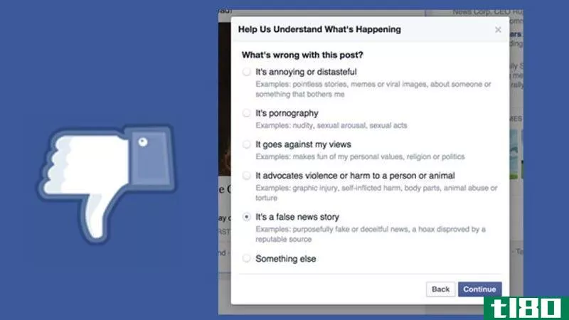 facebook现在将开始消除潜在的新闻源骗局