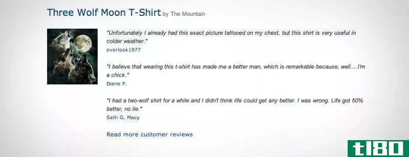 Illustration for article titled A T-Shirt Connoisseur Reviews the Renowned Three Wolf Moon Shirt