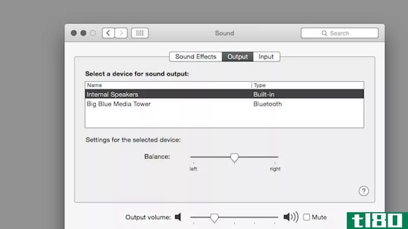 在OSX中根据输出设备调整音量