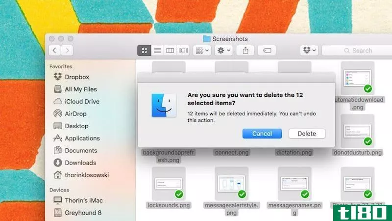 Illustration for article titled Skip the Trash Can and Delete Items Instantly in OS X with a Keyboard Shortcut