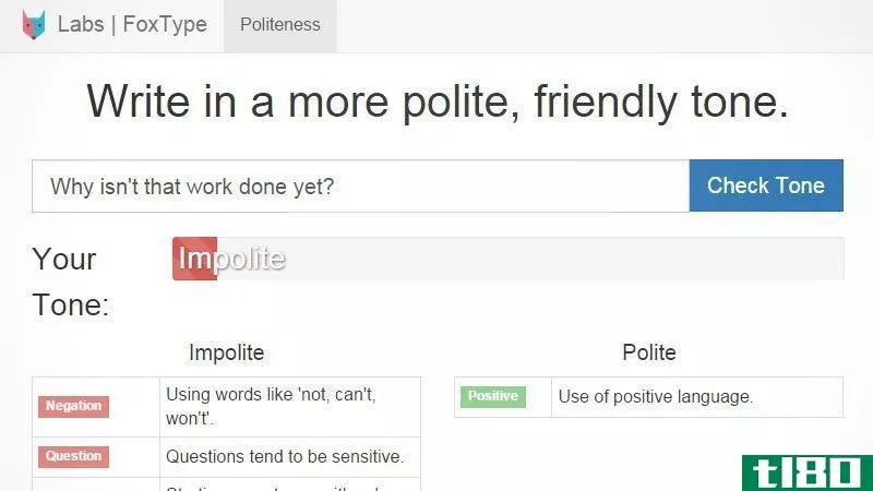 Illustration for article titled FoxType Politeness Checker Helps You Write More Polite Messages