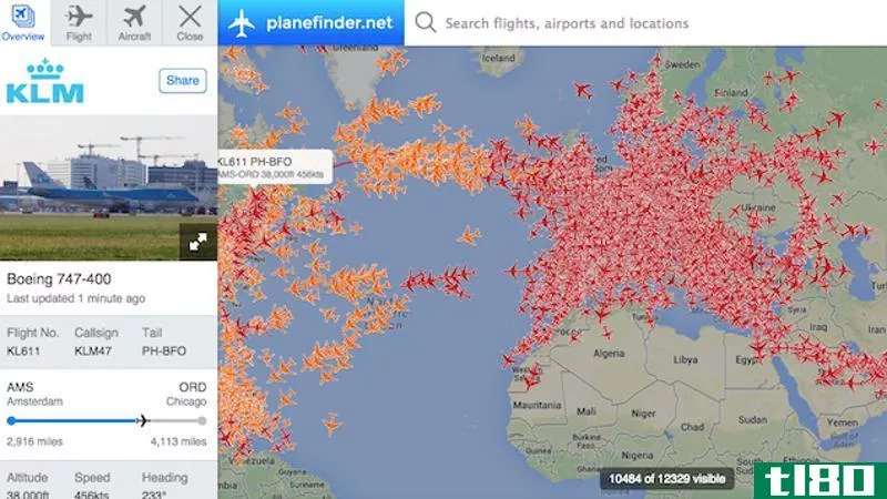 Illustration for article titled Plane Finder Tracks Your Flight in Real Time