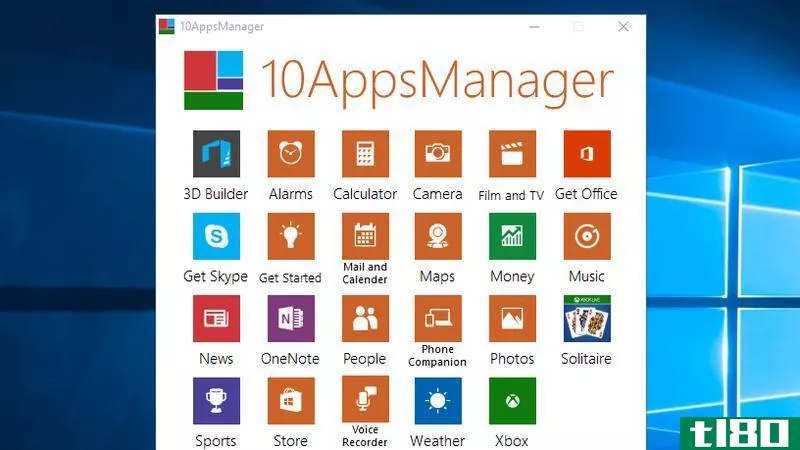 Illustration for article titled 10AppsManager Uninstalls or Reinstalls Default Windows 10 Apps