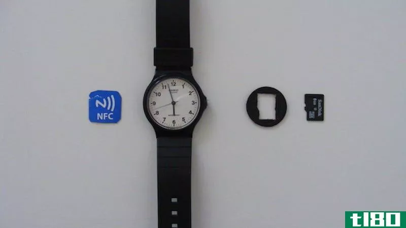 在手表上添加nfc标签，方便随时随地使用