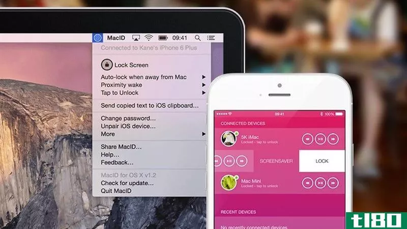 macid使用你的iphone或ipad和你的指纹解锁你的mac